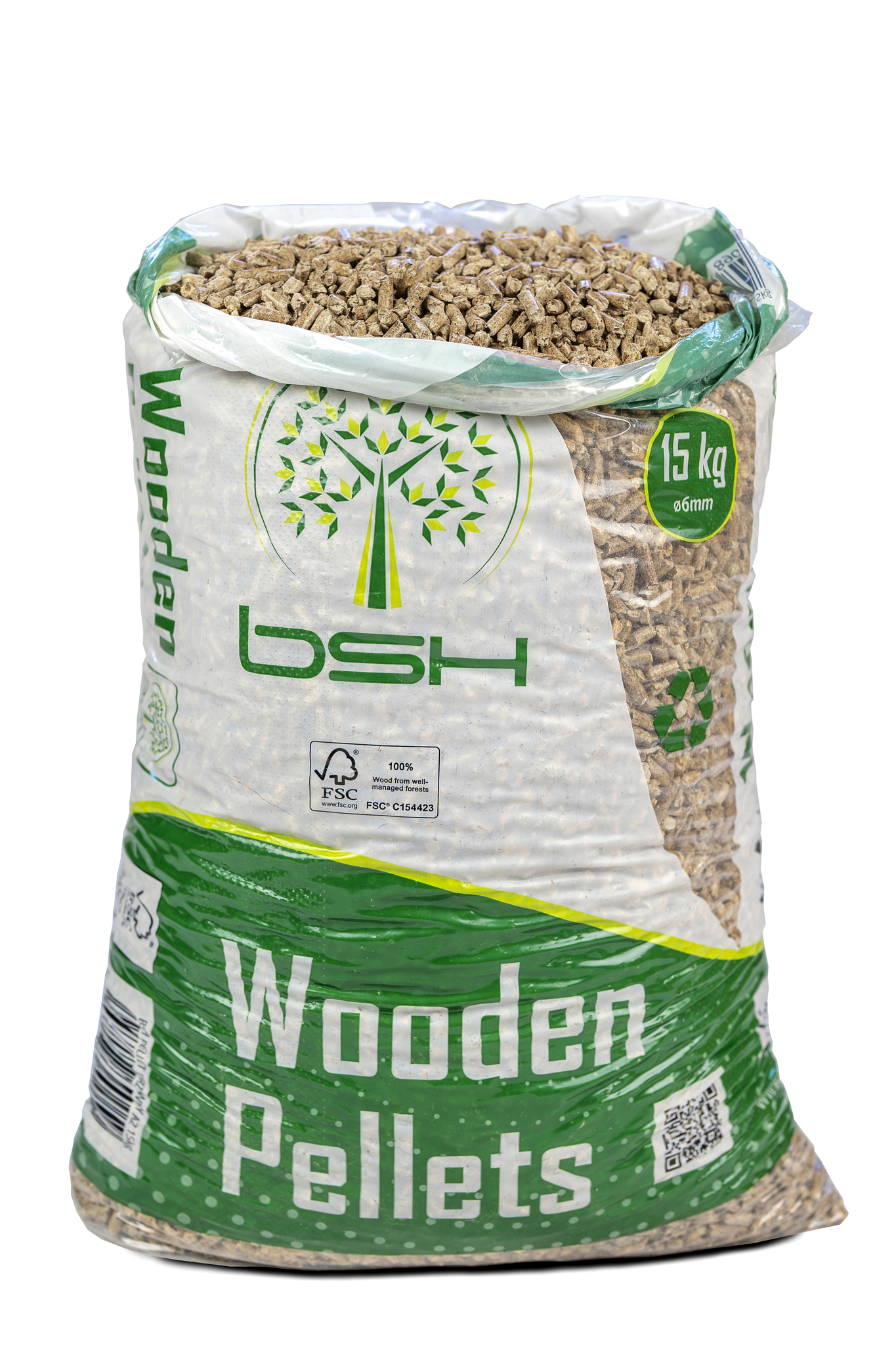 Worek 15kg Pellet drzewny BSH