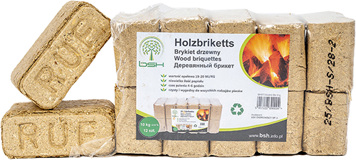 BSH brykiet drzewny kostka